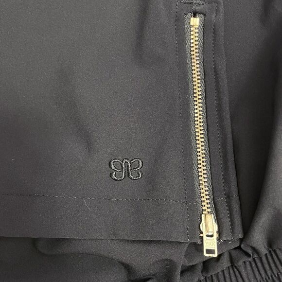 Albion Fit Going Places Cap Sleeve Athleisure Dress in Black Size ST Small Tall - Picture 10 of 14